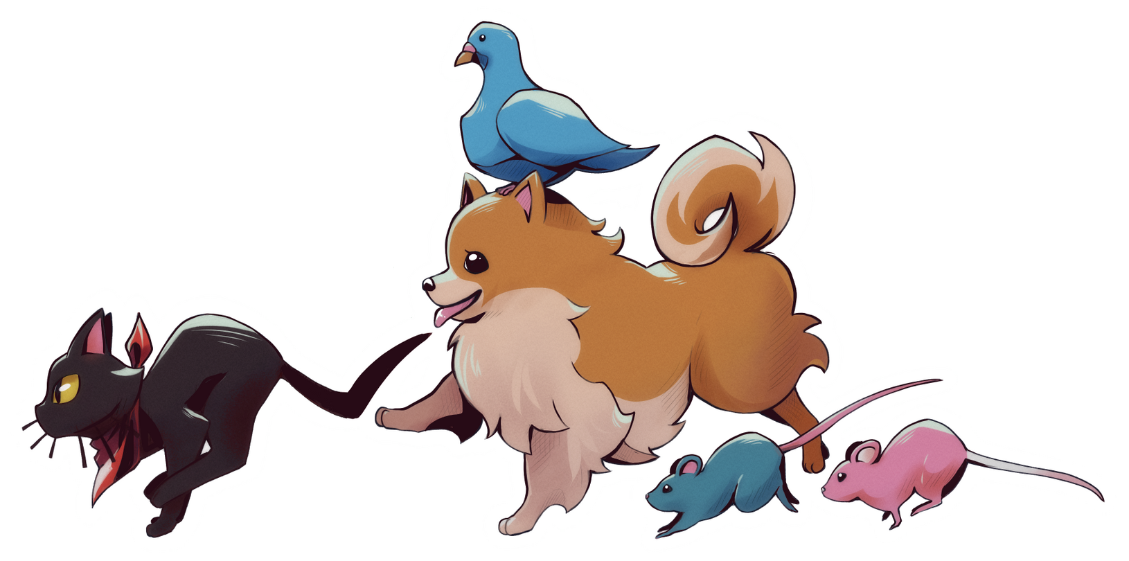 Ghost Trick critters