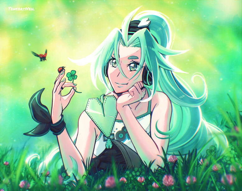 Fanart of Lucky Cyan from TBHX